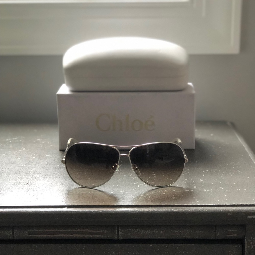 Chloé Aviator Sunglasses